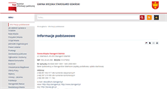 Desktop Screenshot of bip.starogard.pl